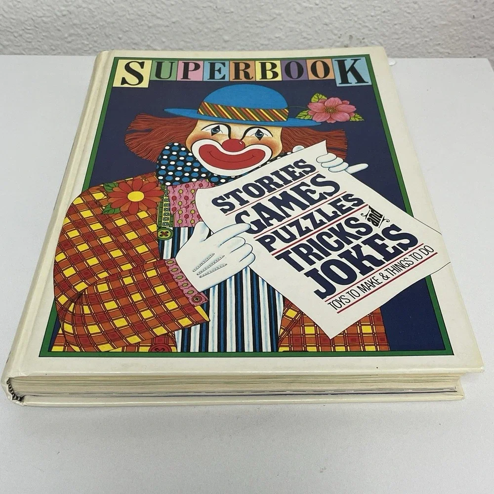 Vintage Readers Digest‎ 1981 Superbook Kids Stories Puzzles Jokes Hardback Book